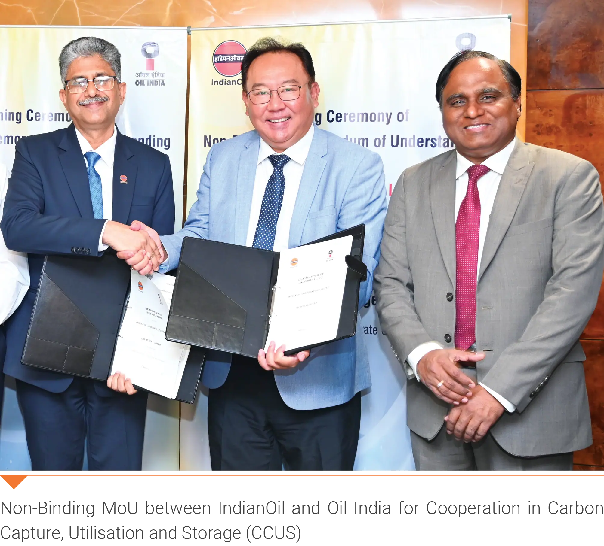 Non-Binding MoU between IndianOil and Oil India
